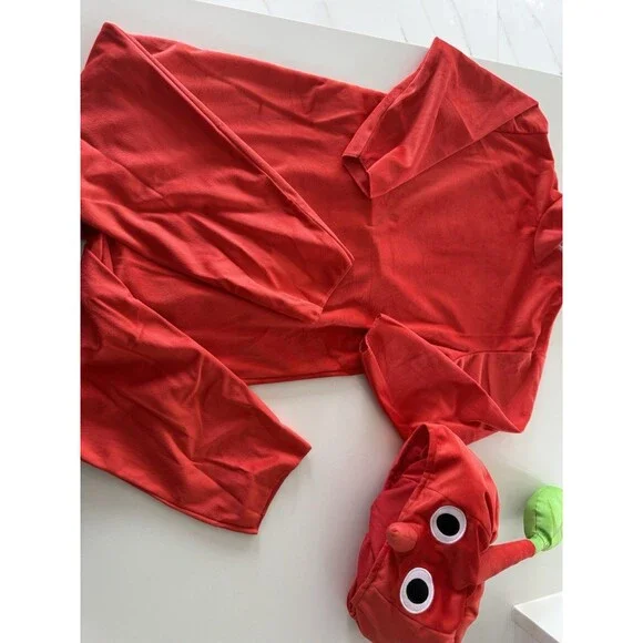 Disguise Kids Classic Pikmin Red Pikmin Jumpsuit Costume Small 4-6 - Picture 6 of 13